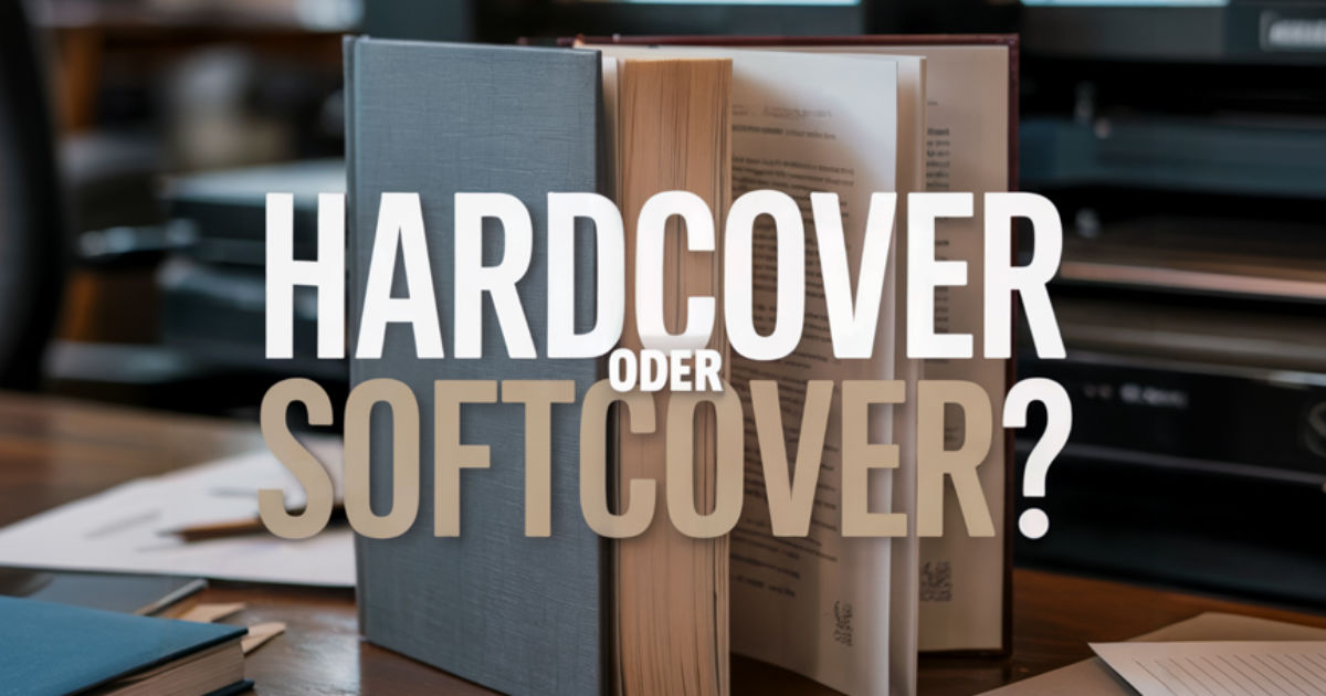 Hardcover oder Softcover? Diese Fragen solltest Du Dir stellen, bevor Du Dein Buch drucken lässt