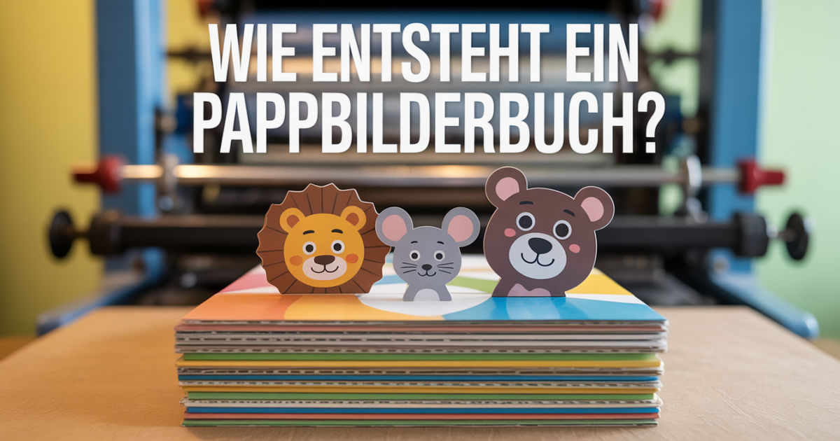 Wie entsteht ein Pappbilderbuch? Eine Reise von der ersten Idee bis ins Kinderzimmer